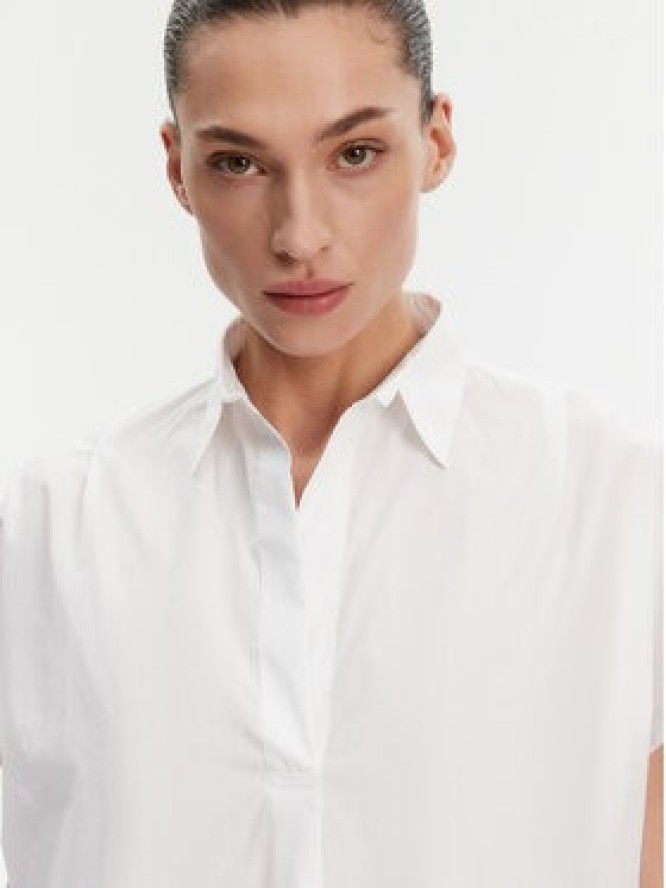 French Connection Koszula 72LZI Biały Relaxed Fit