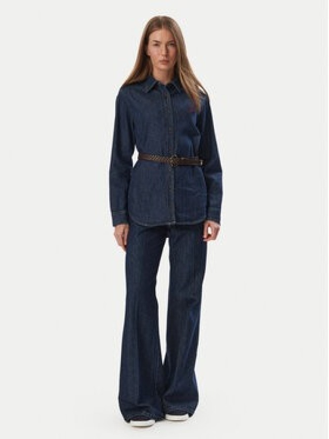 Tommy Hilfiger Koszula jeansowa WW0WW52176 Granatowy Relaxed Fit