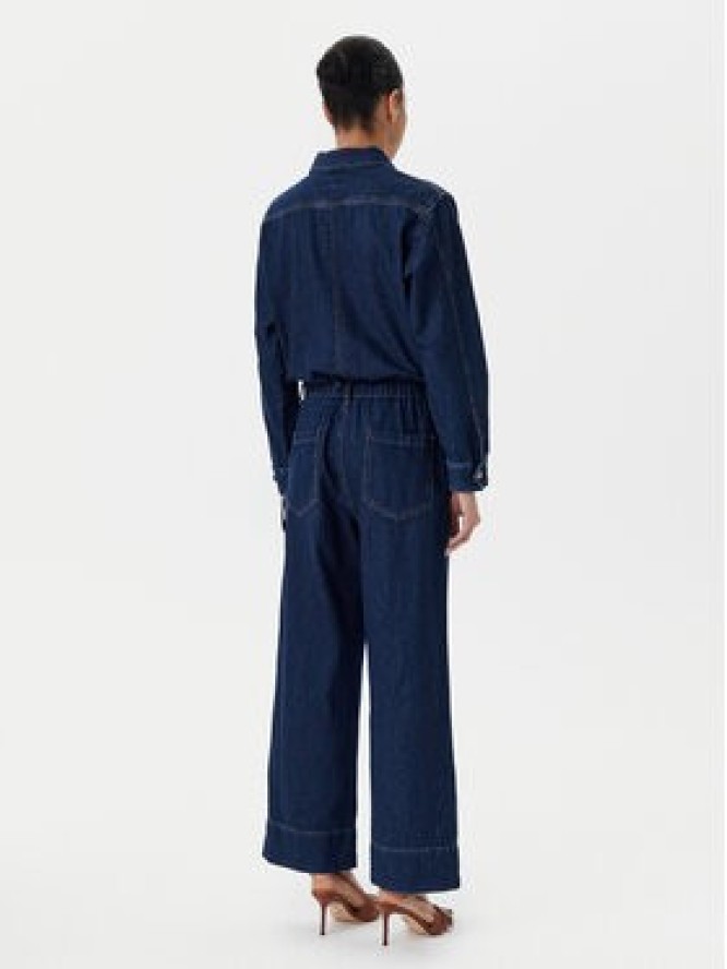 Luisa Spagnoli Kombinezon Pantera 541809 Granatowy Regular Fit