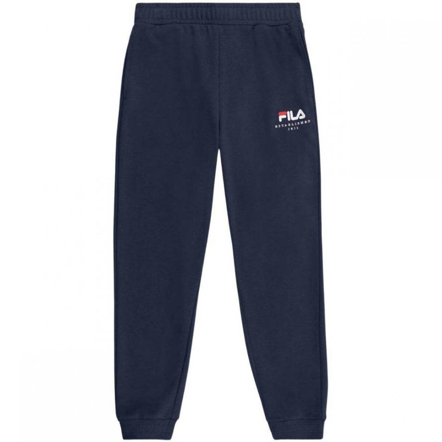 Fila spodnie dresowe Valsera regular logo sweatpants FAU228.50004 L granatowy