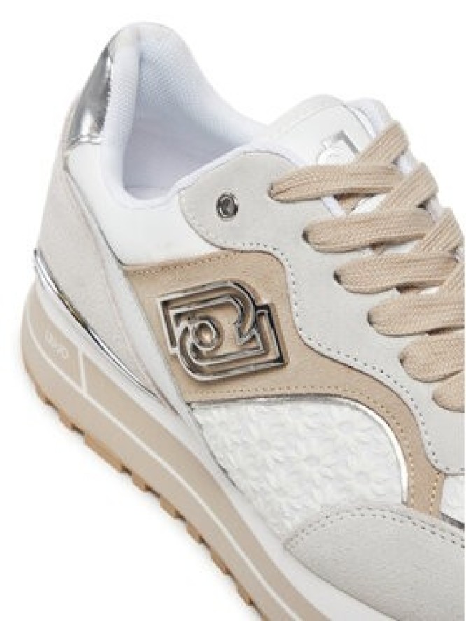 Liu Jo Sneakersy Maxi Wonder 73 BA5015 PX542 Écru