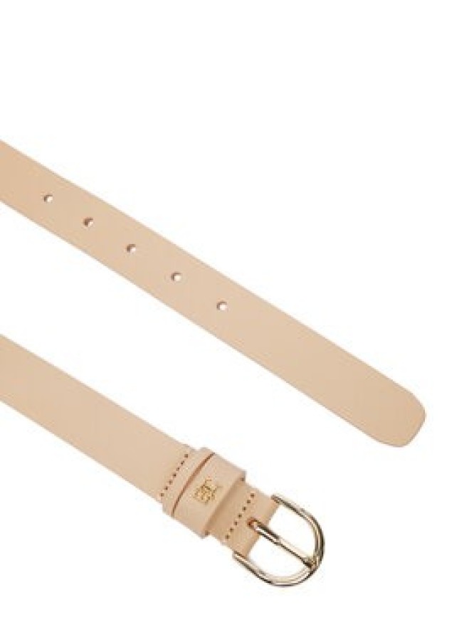 Tommy Hilfiger Pasek Damski Essential Effortless 2.5 Go AW0AW16836 Beżowy