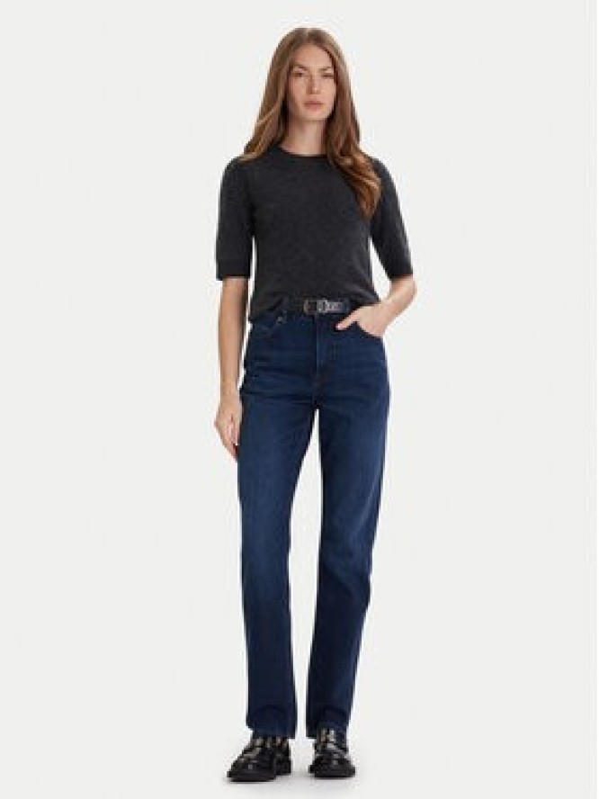 BOSS Jeansy C_Ada 50553902 Granatowy Straight Fit