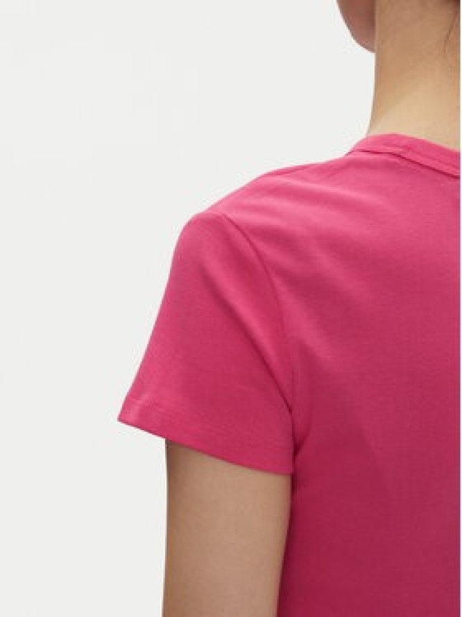 HUGO T-Shirt Delanor_2 50539132 Różowy Cropped Fit