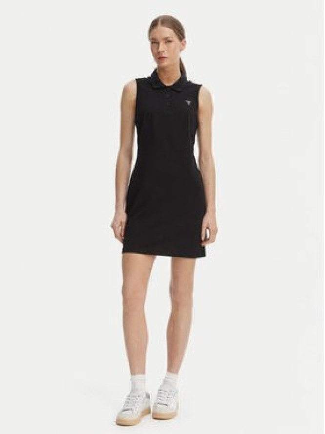Guess Sukienka codzienna V6GK09 K3152 Czarny Regular Fit