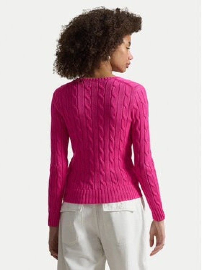 Polo Ralph Lauren Sweter 211971870509 Różowy Slim Fit