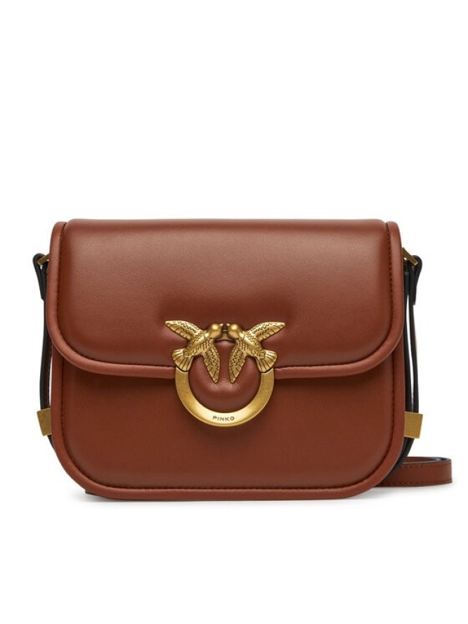 PINKO Torba Love Box Bag Fl Mini PE 25 PLTT 104297 A26L Brązowy