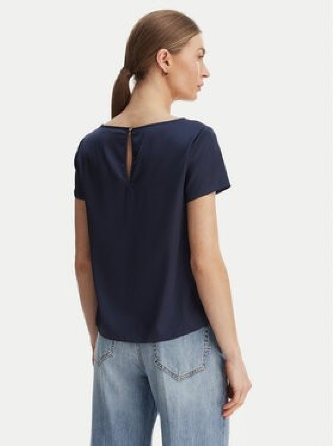 Rinascimento Bluzka CFC0127880003 Granatowy Regular Fit