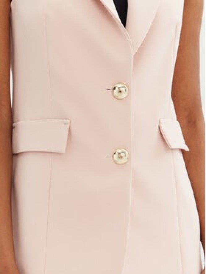 Rinascimento Kamizelka CFC0122763003 Różowy Regular Fit