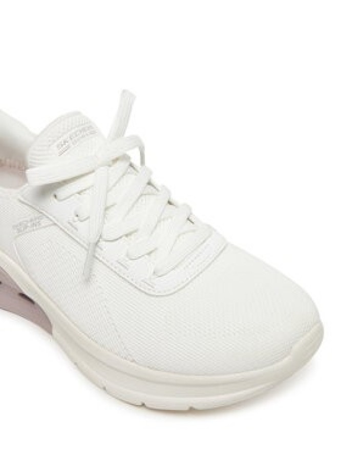 Skechers Sneakersy Bobs Arc Waves 2.0-Now It 117638/OFWT Biały