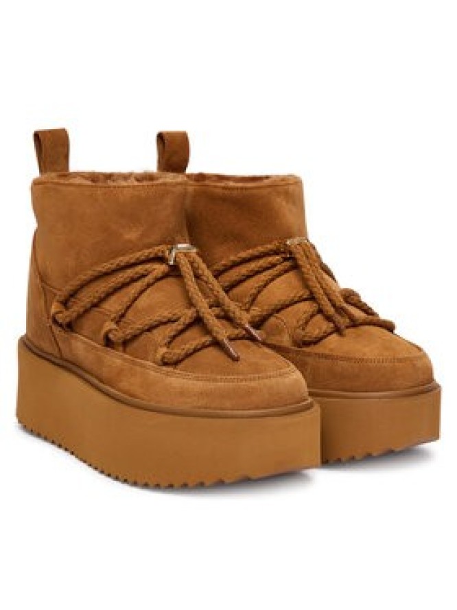 Inuikii Śniegowce Classic Low Platform 1001.006.0012 Brązowy