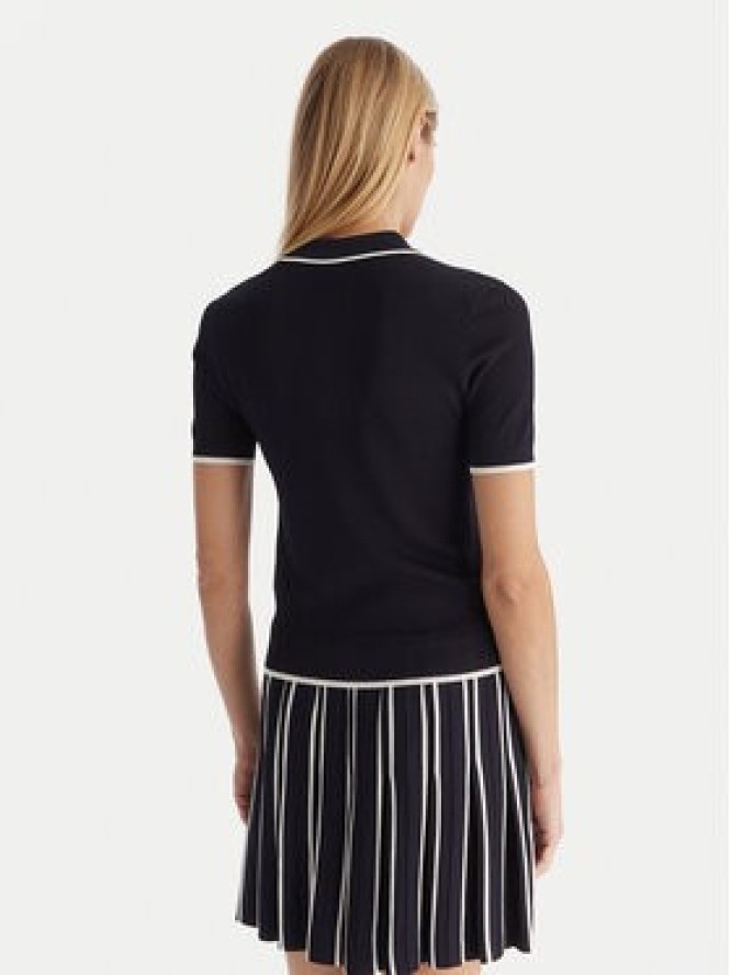 Guess Polo V5GP00Z3D60 Granatowy Slim Fit