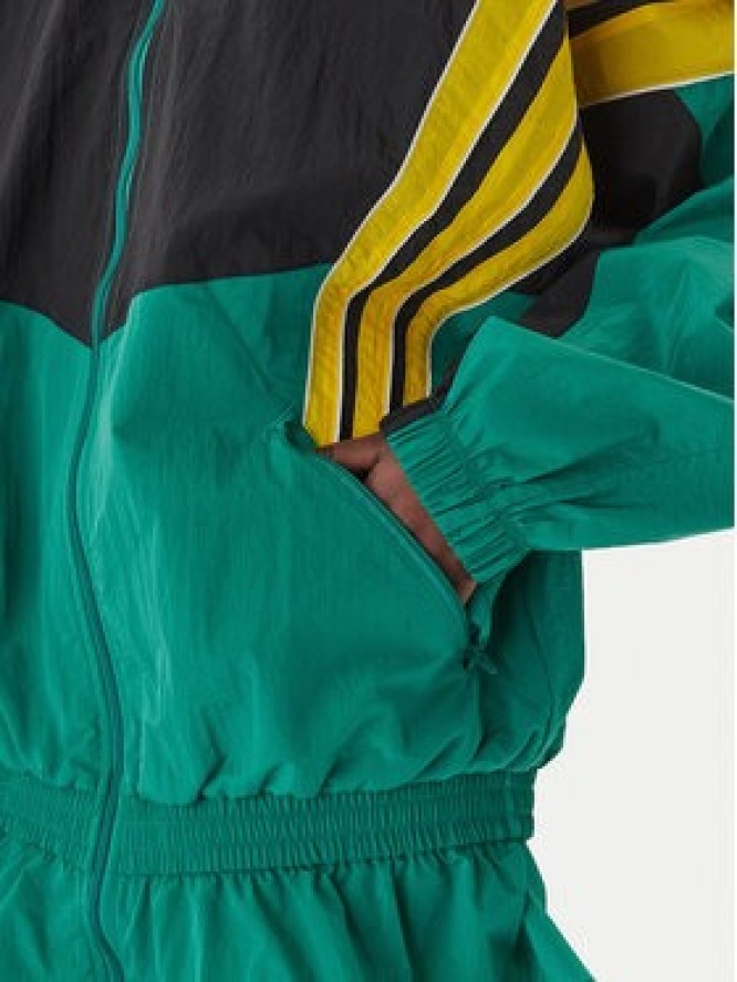 adidas Sukienka codzienna Santiago KC9133 Zielony Oversize