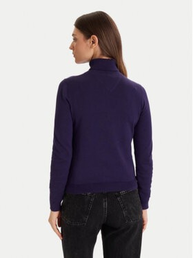 Tommy Jeans Golf Essential DW0DW21672 Fioletowy Regular Fit