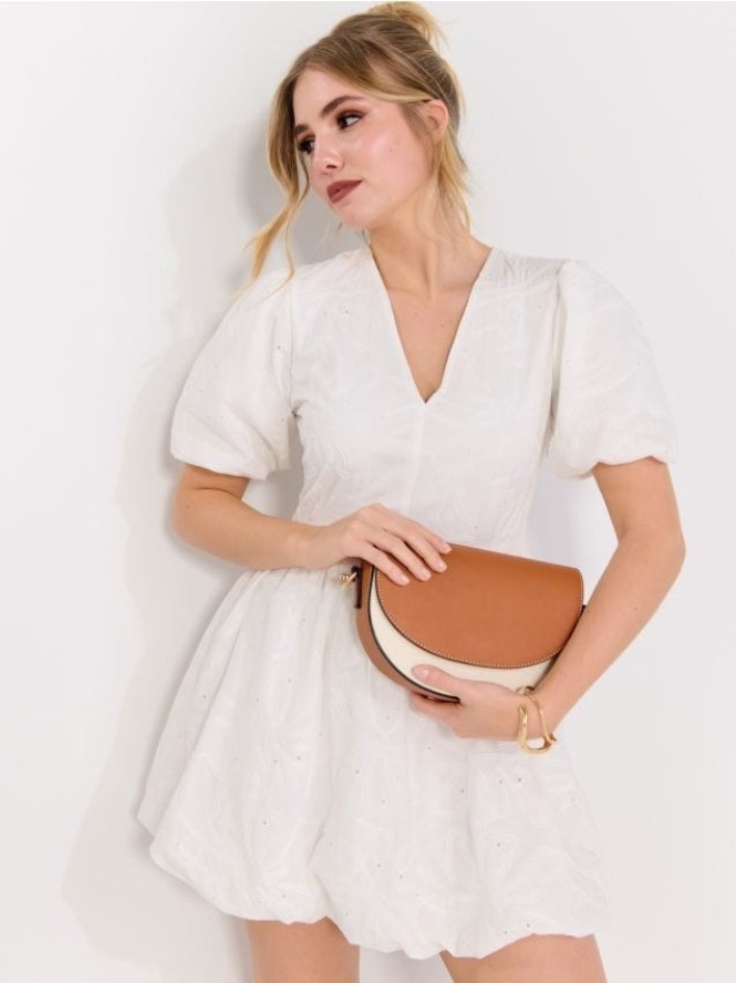 Torebka crossbody - brązowy