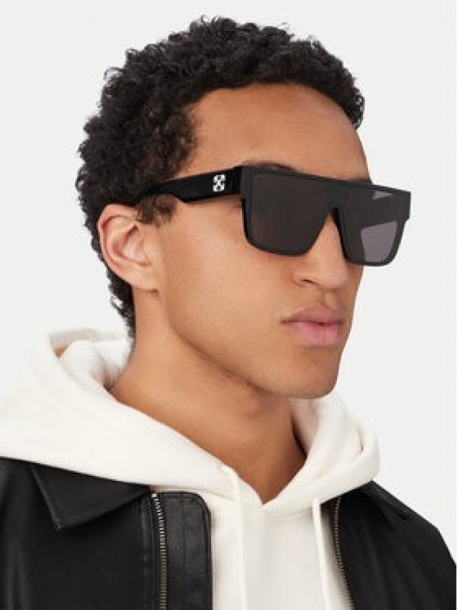 Off-White Okulary przeciwsłoneczne OERI13J Czarny