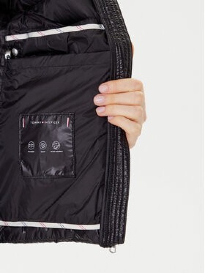 Tommy Hilfiger Kurtka puchowa WW0WW46788 Czarny Regular Fit