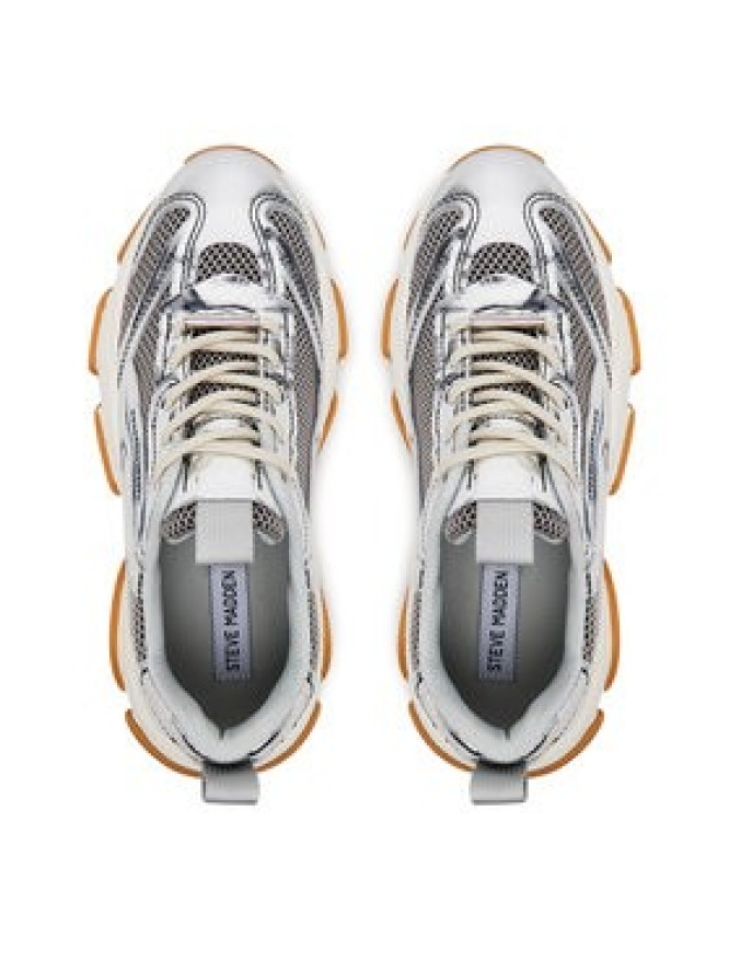 Steve Madden Sneakersy Possession-E SM19000033 Srebrny