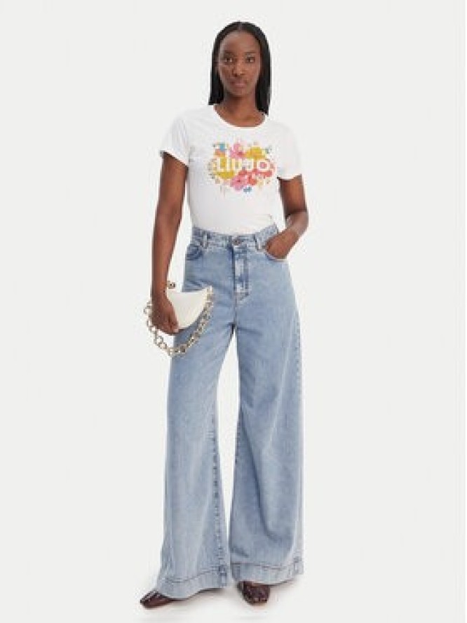 Liu Jo T-Shirt WA6493 JS923 Biały Regular Fit