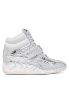Puma Sneakersy Speedcat Wedge Lustre Wns 408366 01 Srebrny