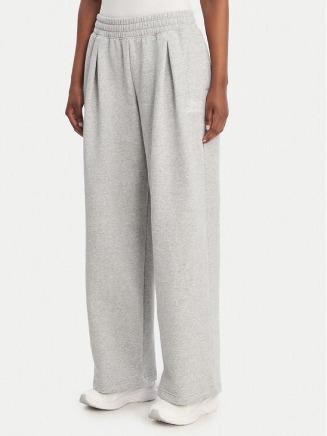 Under Armour Spodnie dresowe Rival Fleece Script 6012293 Szary Loose Fit