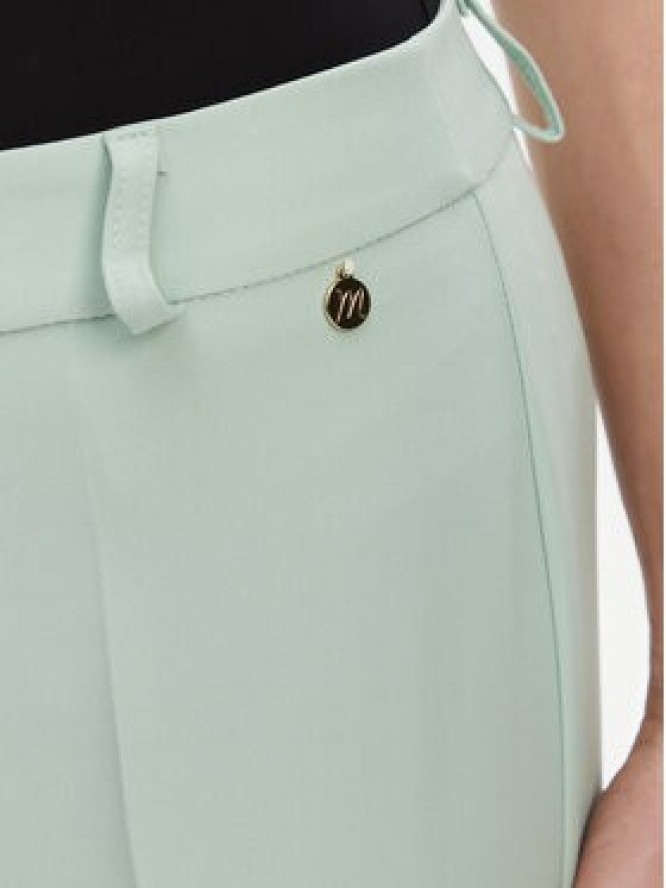 Maryley Spodnie materiałowe 25EB52Z/M24/43SP Zielony Regular Fit