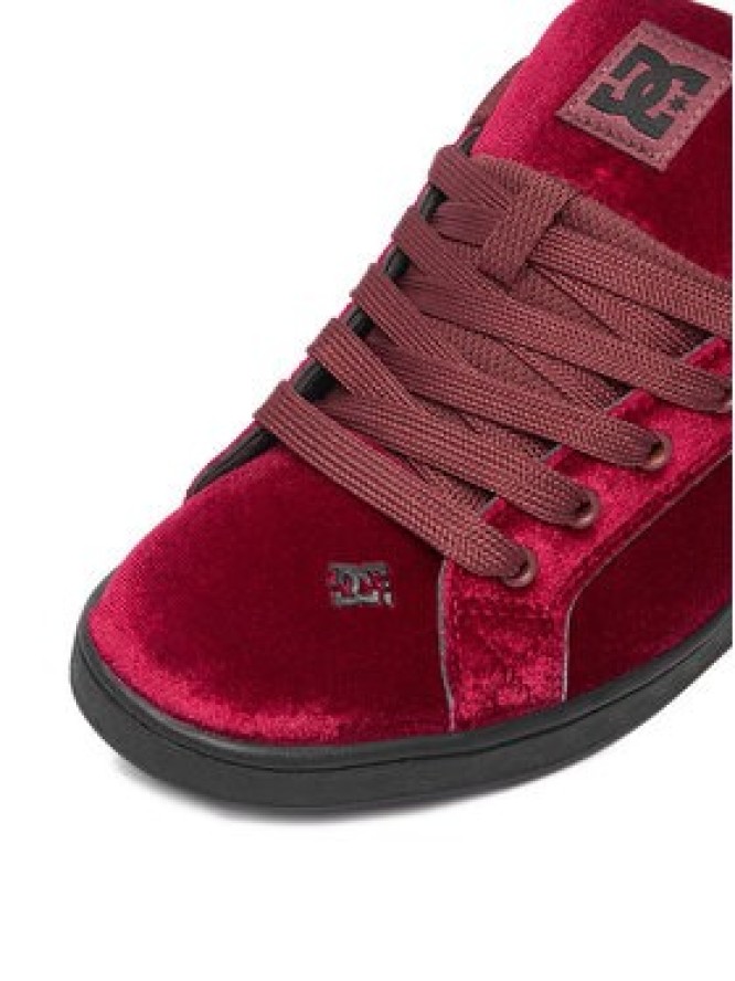 DC Shoes Sneakersy EO-COURT GRAFFIK LE DC02894601 Bordowy