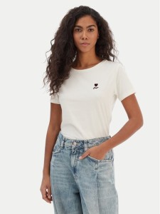 BOSS T-Shirt Elove 50556994 Beżowy Regular Fit