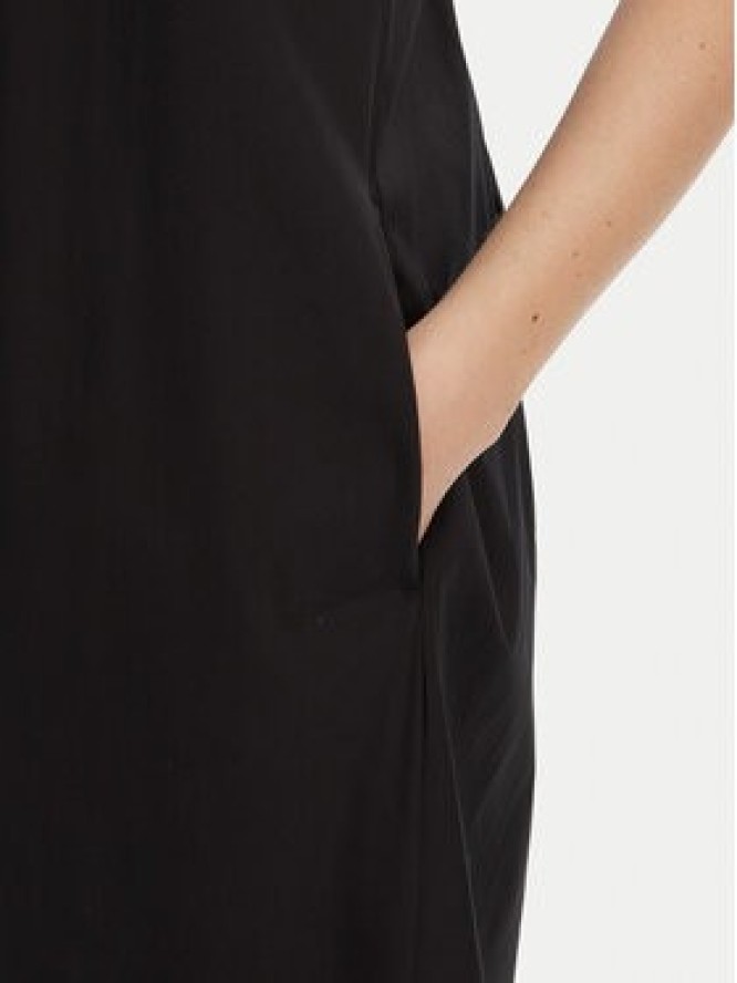 Max Mara Beachwear Sukienka letnia Romea 2516221019 Czarny Relaxed Fit