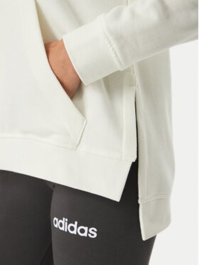adidas Komplet bluza i legginsy Leisure KD8264 Kremowy Regular Fit