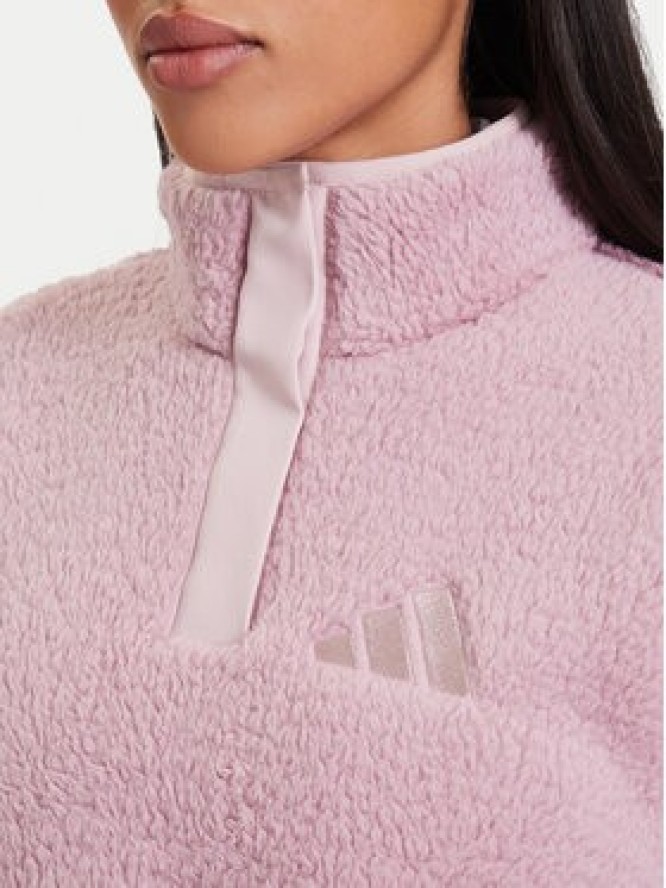 adidas Polar Terrex Multi High Pile Fleece Pullover KS2335 Różowy Regular Fit