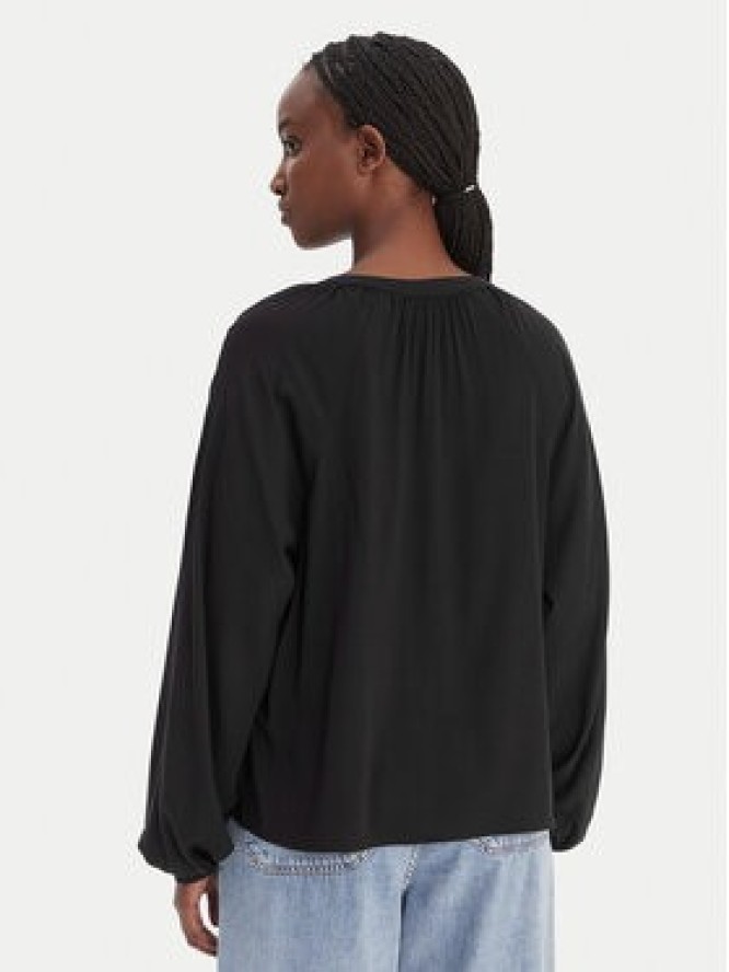 Vero Moda Bluzka Vmbella 10334524 Czarny Loose Fit