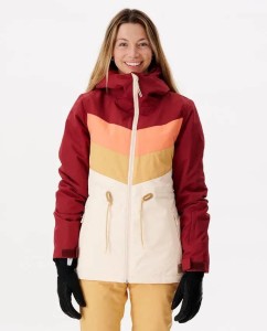 Rip Curl Rider Betty Jacket - Dark Red