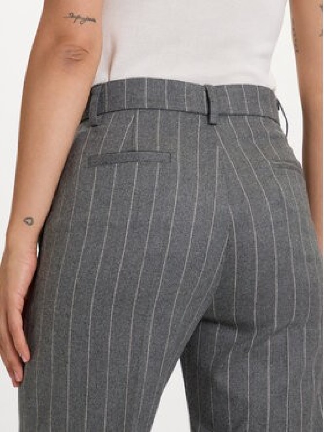 ViCOLO Spodnie materiałowe TF0232 Szary Regular Fit