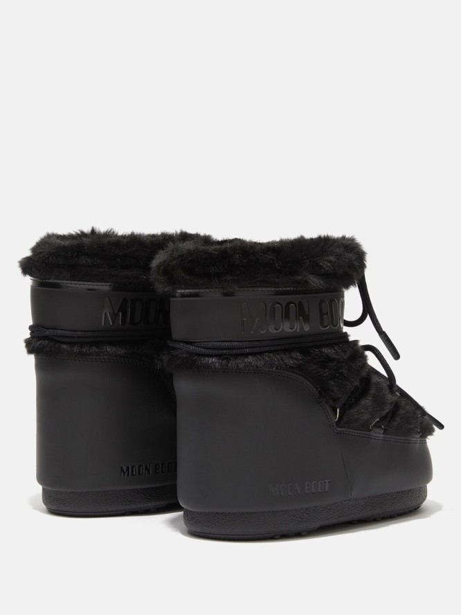 Śniegowce damskie Moon Boot ICON LOW FAUX-FUR BOOTS