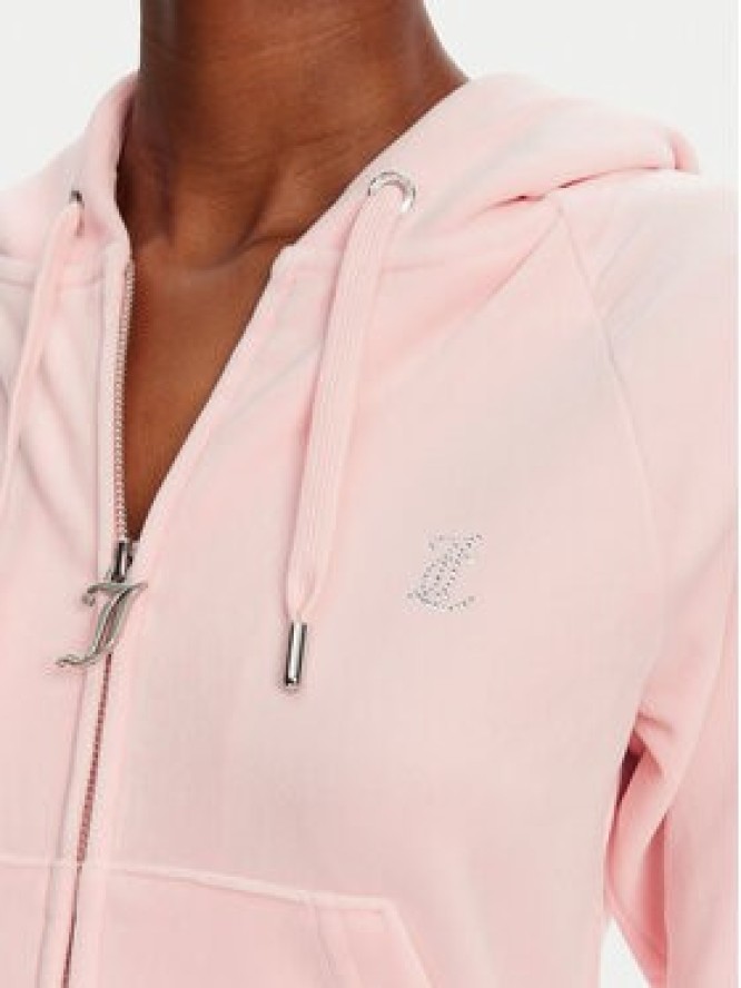 Juicy Couture Bluza Madison JCWA122001 Różowy Slim Fit