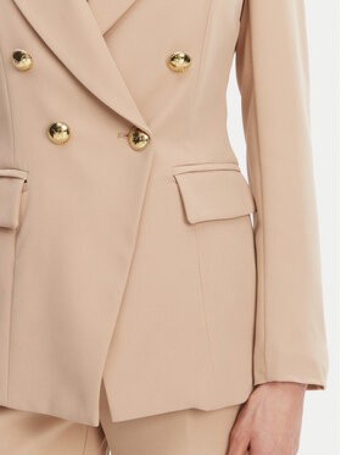 Maryley Marynarka 25EB139/43PG Beżowy Regular Fit