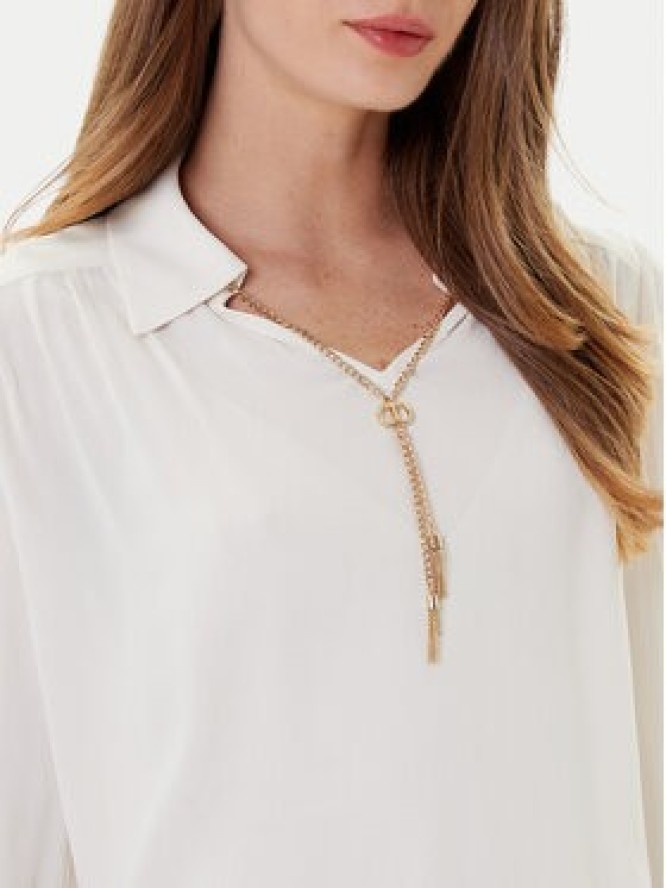 TWINSET Bluzka 252TP2291 Écru Relaxed Fit