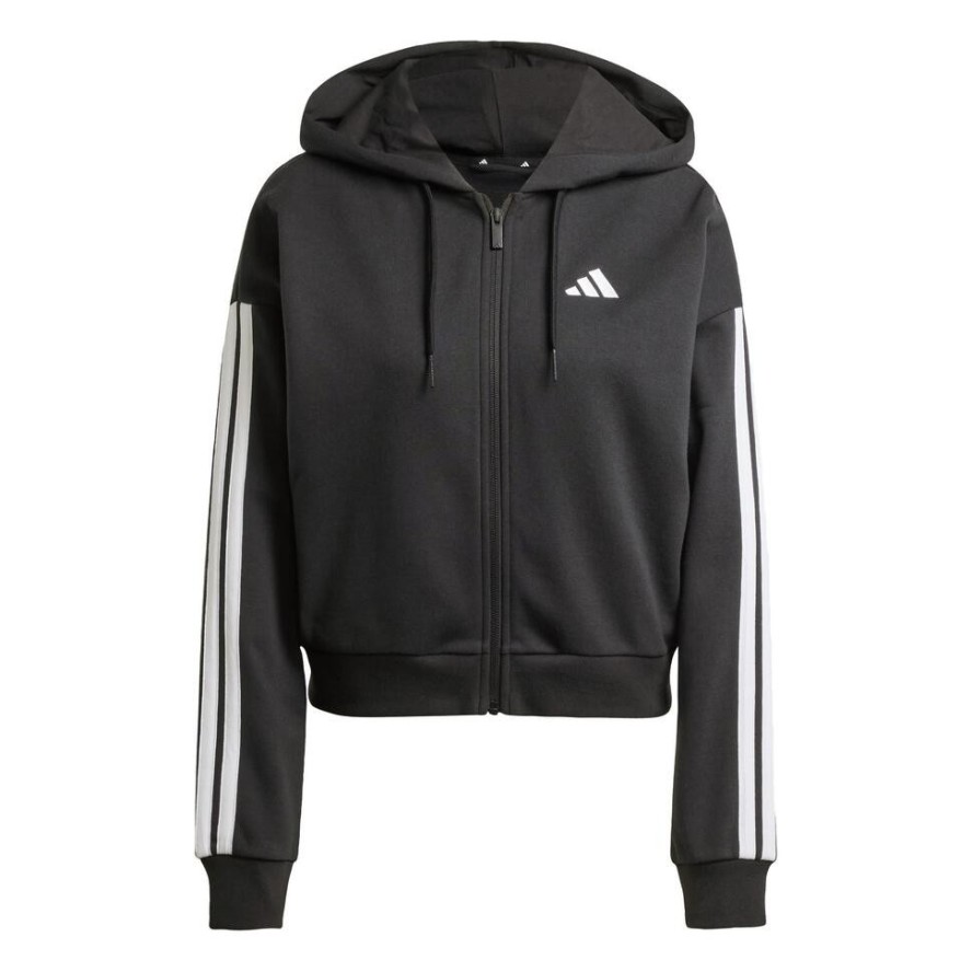Bluza z kapturem Essentials 3-Stripes French Terry Full-Zip
