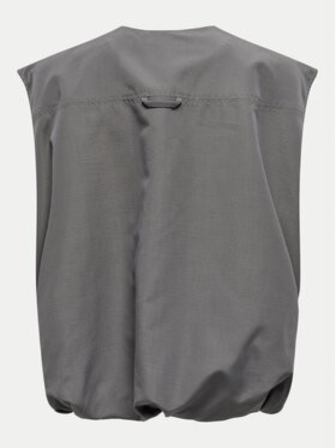 ONLY Bezrękawnik Mary 15338137 Szary Loose Fit