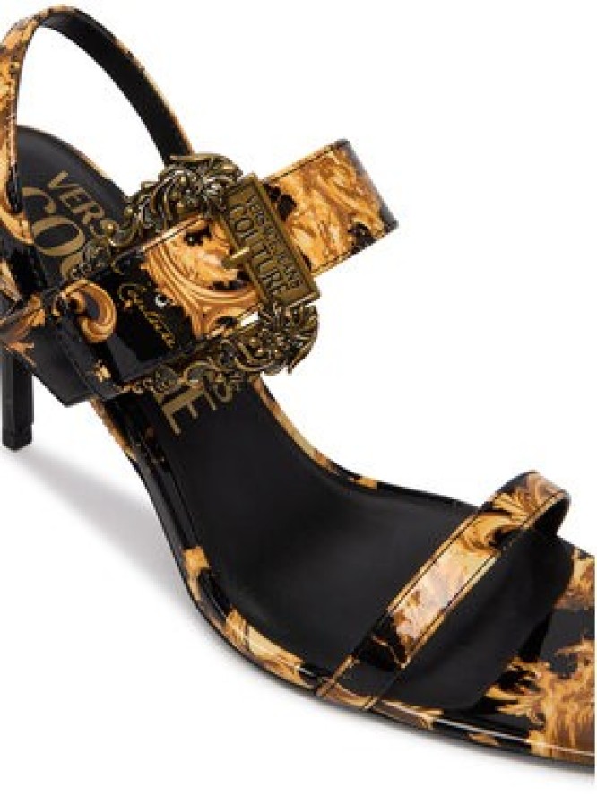 Versace Jeans Couture Sandały 80VA3S71 ZS366 G89 Czarny