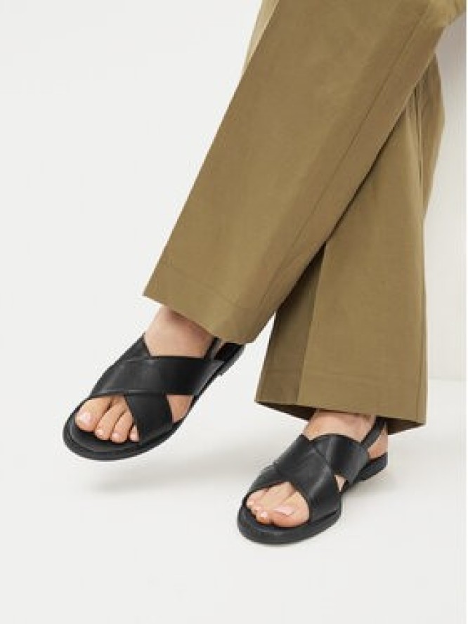 JENNY Sandały WS5551-10 Czarny