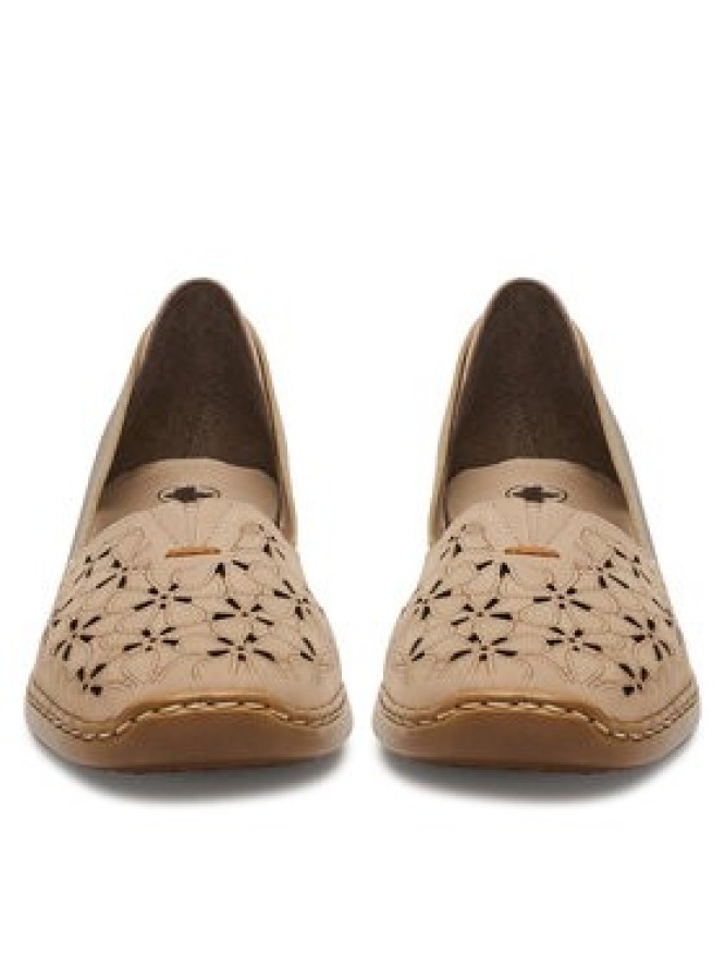 Rieker Półbuty 41356-60 Beżowy