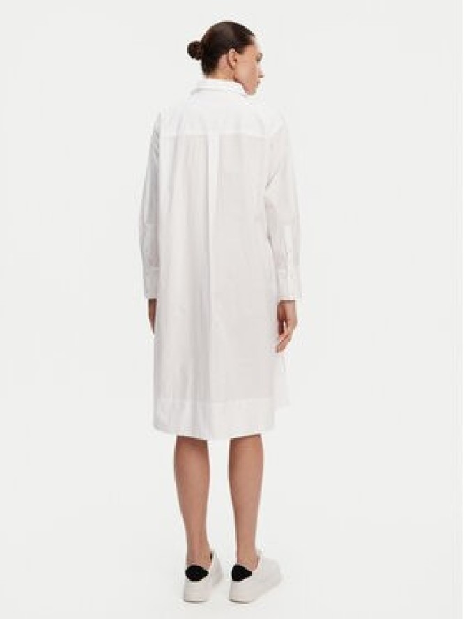 French Connection Sukienka koszulowa 71NZS Biały Regular Fit