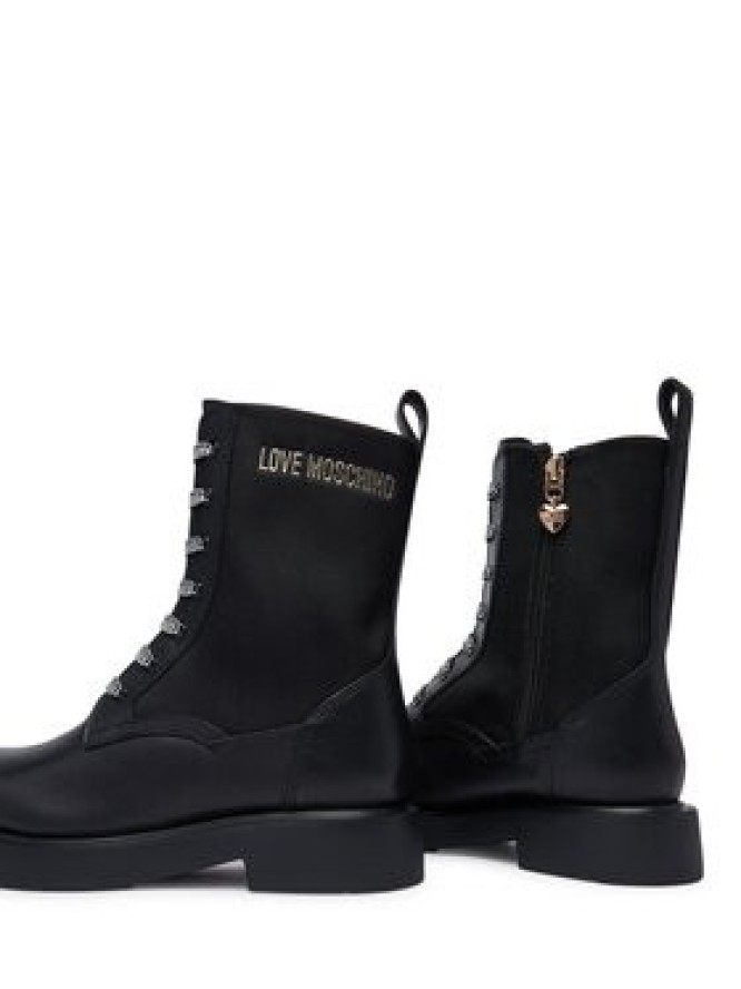 LOVE MOSCHINO Trzewiki JA24074G1PIO100A Czarny