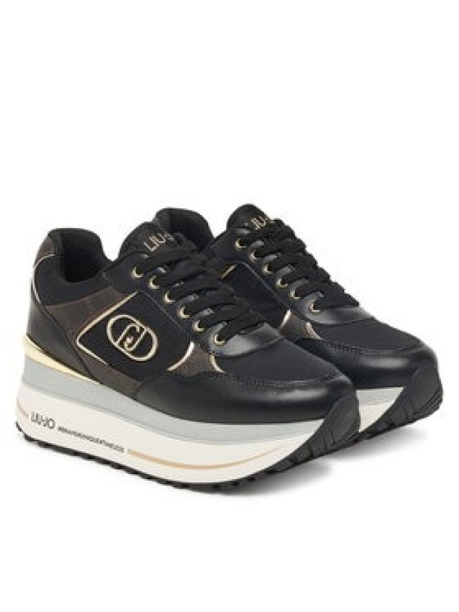 Liu Jo Sneakersy Plus 01 BF5011 PX776 Czarny