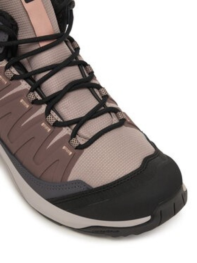 Salomon Trekkingi X-Adventure Coldrush Waterproof L47856500 Różowy