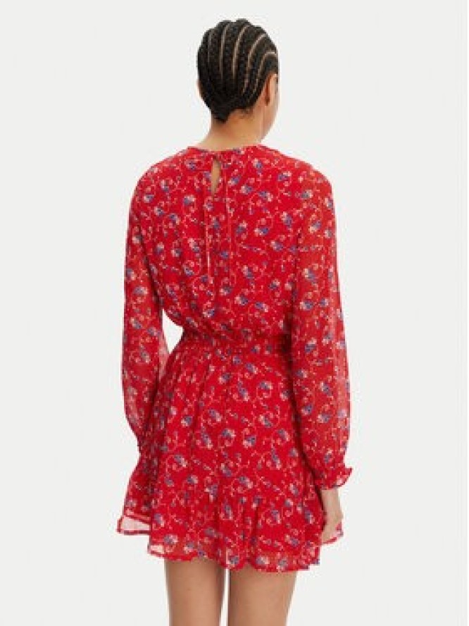 Tommy Jeans Sukienka letnia DW0DW20338 Czerwony Regular Fit