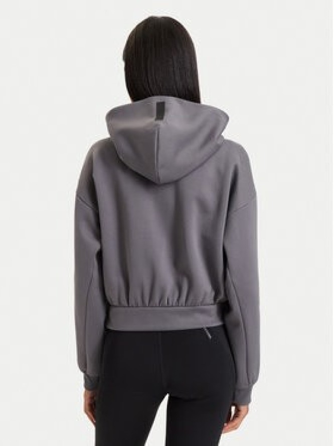 adidas Bluza Adidas Z.N.E. Cropped KF6394 Szary ciemny Loose Fit