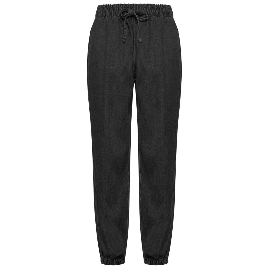 Spodnie Deha Spodnie Jogger Z Denimu I Lyocellu Damskie